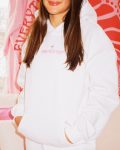 Classic Puff Hoodie in Pink Opal