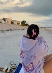 To Live For the Hope of it All Hoodie in Lilac